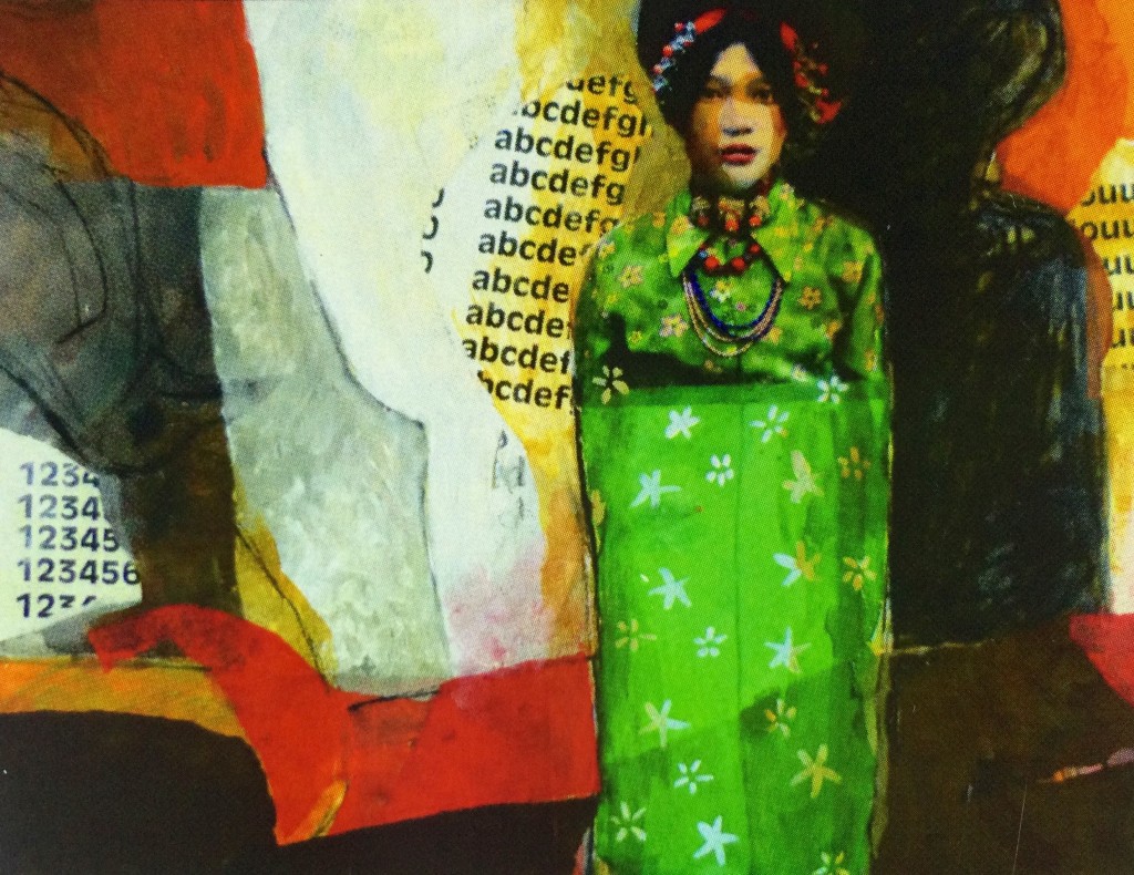 Jessica Slominski o.T., 2014, 100 x 70 cm